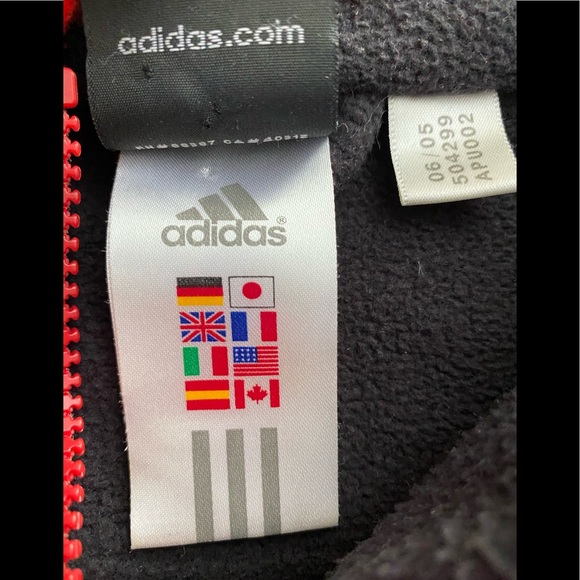 SOLD- Adidas AC Milan FC Pullover Fleece Men’s L - Picture 8 of 10